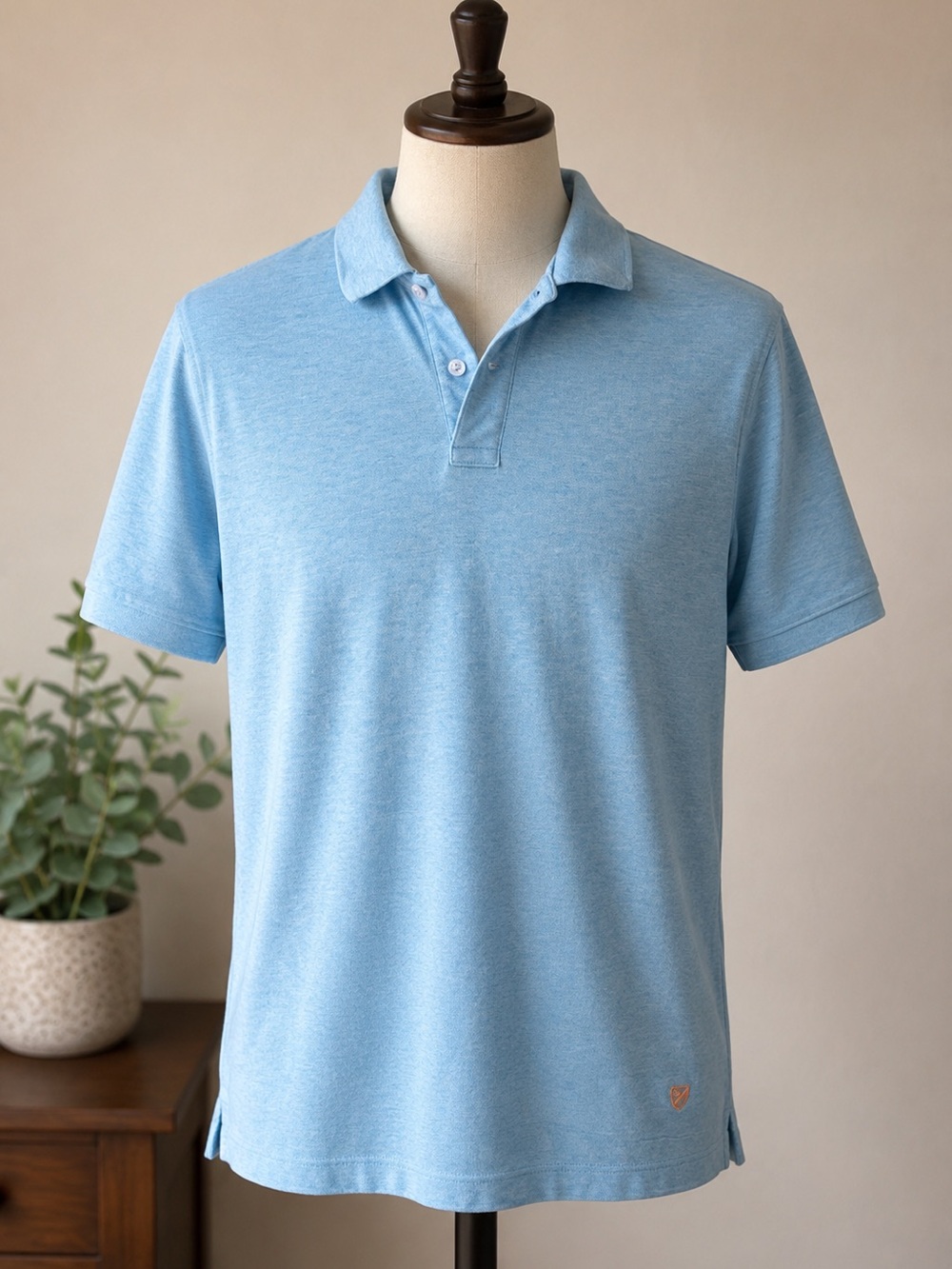 Daniel Cremieux Light Blue Men's Polo Shirt